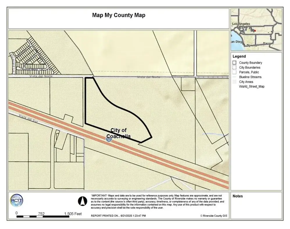 0 Dillon Road, Coachella, CA 92236 - Image #1