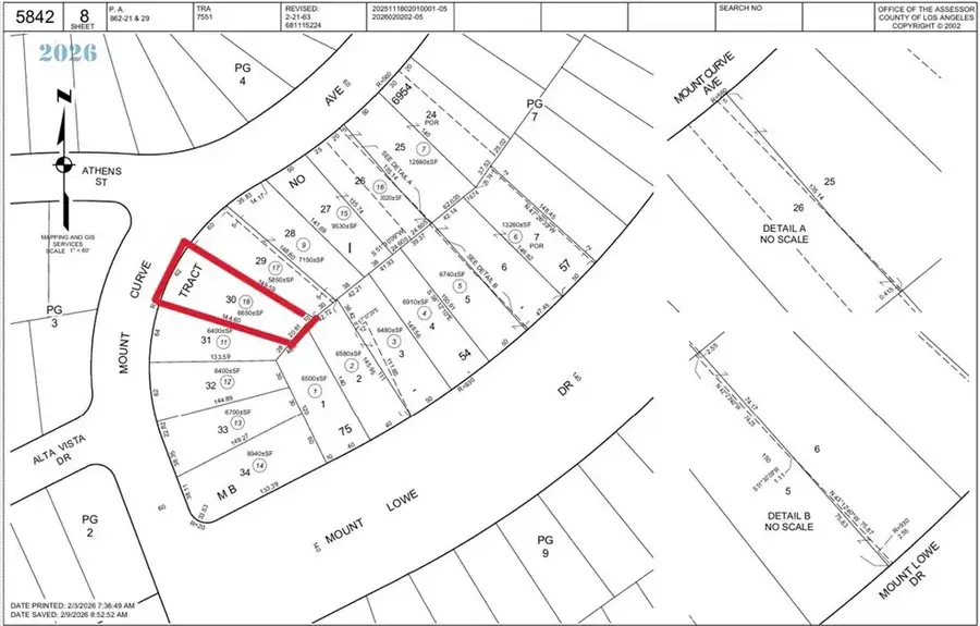 0 N Mount Curve, Altadena, CA 91001 - #2