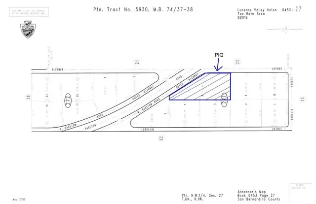 0 Algoman Ave, Lucerne Valley, CA 92356 - Image #1