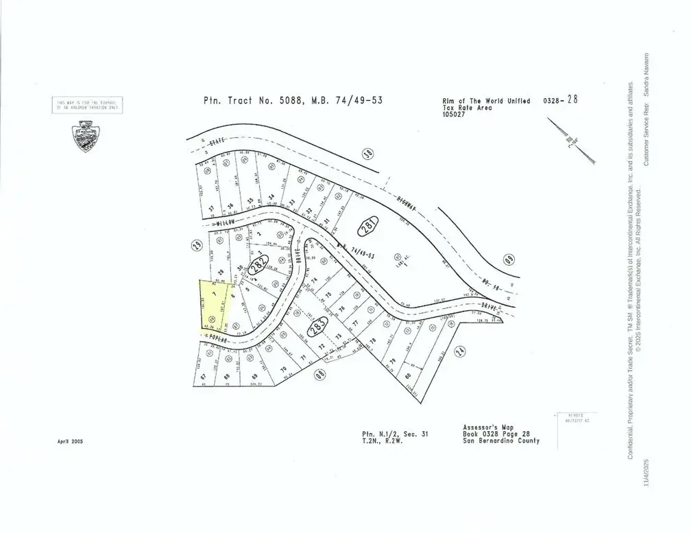 0 Poplar, Running Springs, CA 92382 - #1