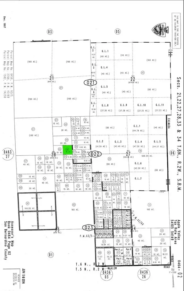 0 Se 1/4 Sw 1/4 Ne 1/4 Sec 28 Tp 6n R 2w, Apple Valley, CA 92307