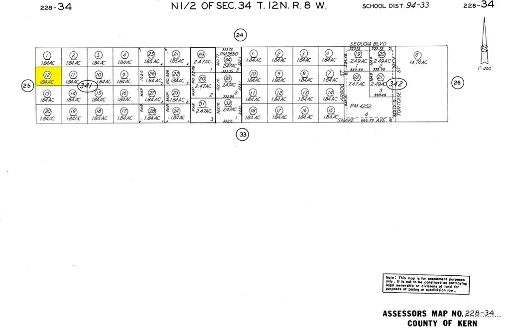230 E And South Of Sequoia, Mojave, CA 93501 - Image #1