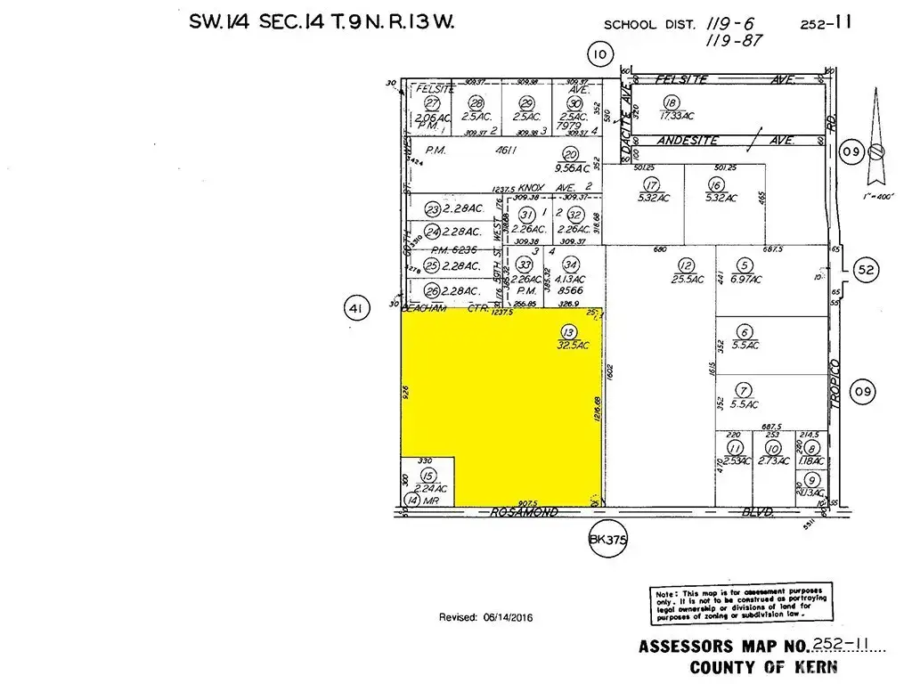 60 St. West & Rosamond, Rosamond, CA 93560 - Image #1