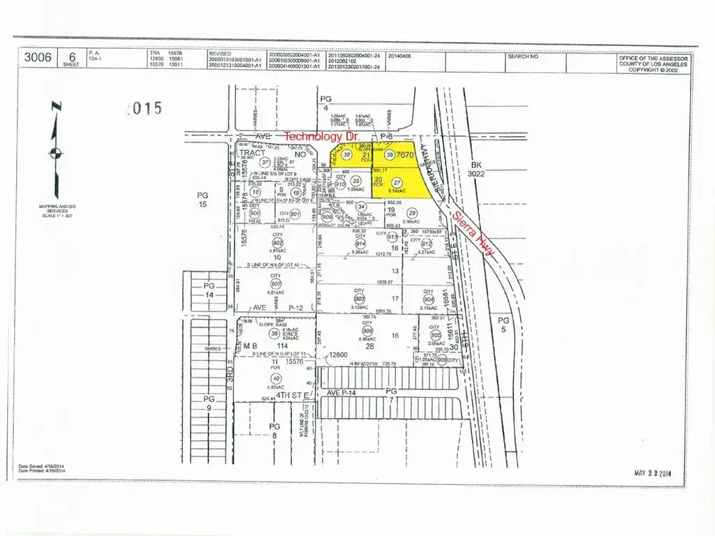 0 SW Corner Of Sierra Hwy / P8 (technology Dr.), Palmdale, CA 93550 - #1