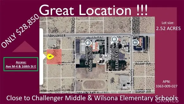 0 Vac/168th St E Drt /vic Avenue, Lancaster, CA 93535