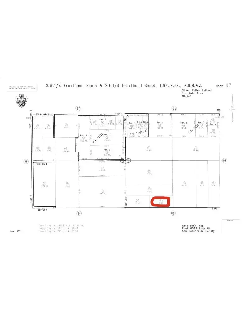 0 Bedford Rd, Newberry Springs, CA 92365 - #1