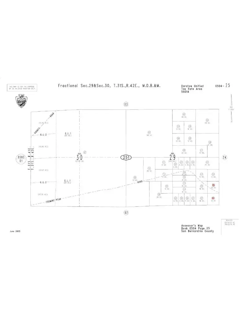 0 Fremont Peck Road, Hinkley, CA 92347 - #1