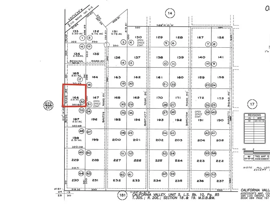 0 Bend, California Valley, CA 93453 - #3