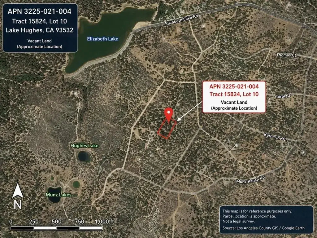 0 Vac Elizabeth, Lake Hughes, CA 93532 - #1