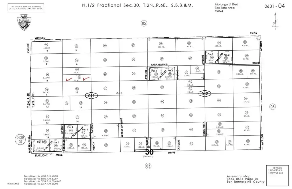 0 Hilton, Landers, CA 92285 - #1