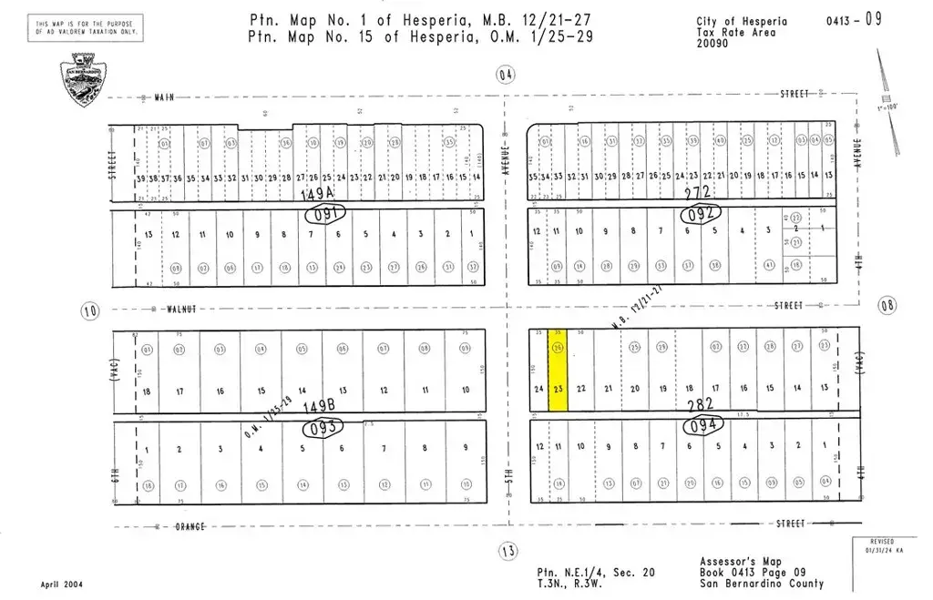 0 Walnut, Hesperia, CA 92345 - Image #1