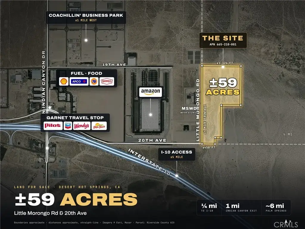 59 Acres Little Morongo/20th, Corona, CA 92882 - #1