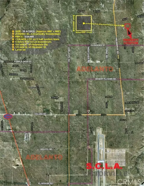 0 Helendale Rd. & Hills Rd., Adelanto, CA 92301 - Image #1