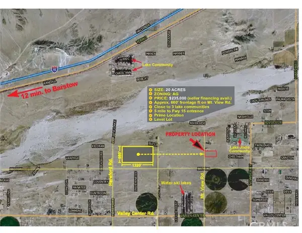 0 Twin Lakes Dr. & Mountain View Rd., Newberry Springs, CA 92365