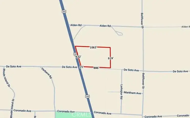 0 Desoto & Hwy 395 - 14.19ac, Adelanto, CA 92301 - #2