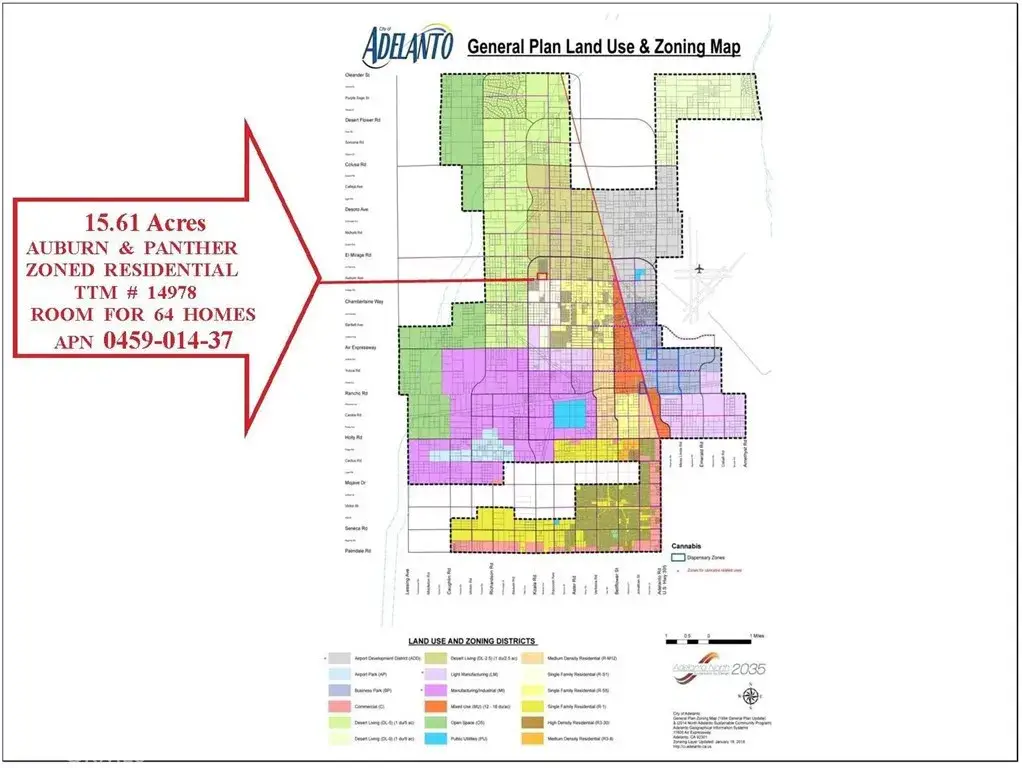 0 Auburn & Panther 15.61ac, Adelanto, CA 92301 - #1