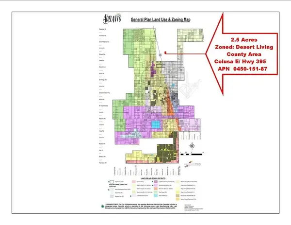 0 Colusa E 395 - 2.5ac, Adelanto, CA 92301