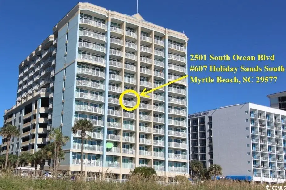 2501 S Ocean Blvd. #607, Myrtle Beach, SC 29577 - #1