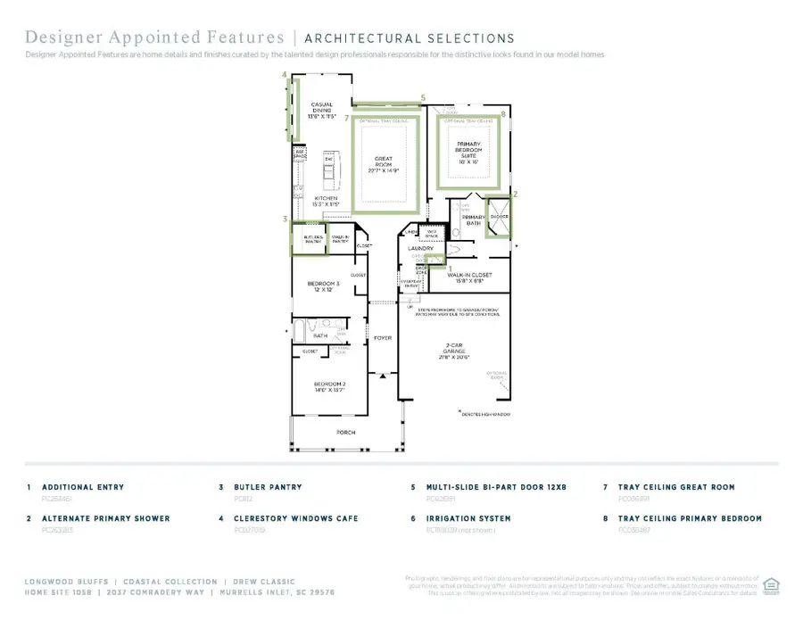 2037 Comradery Way, Murrells Inlet, SC 29576 - #3