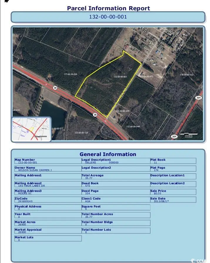 Highway 38, Sellers, SC 29592 - Image #3