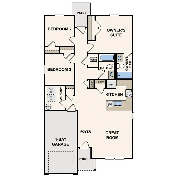 44 Cottonwood Dr., Tabor City, NC 28463 - #2
