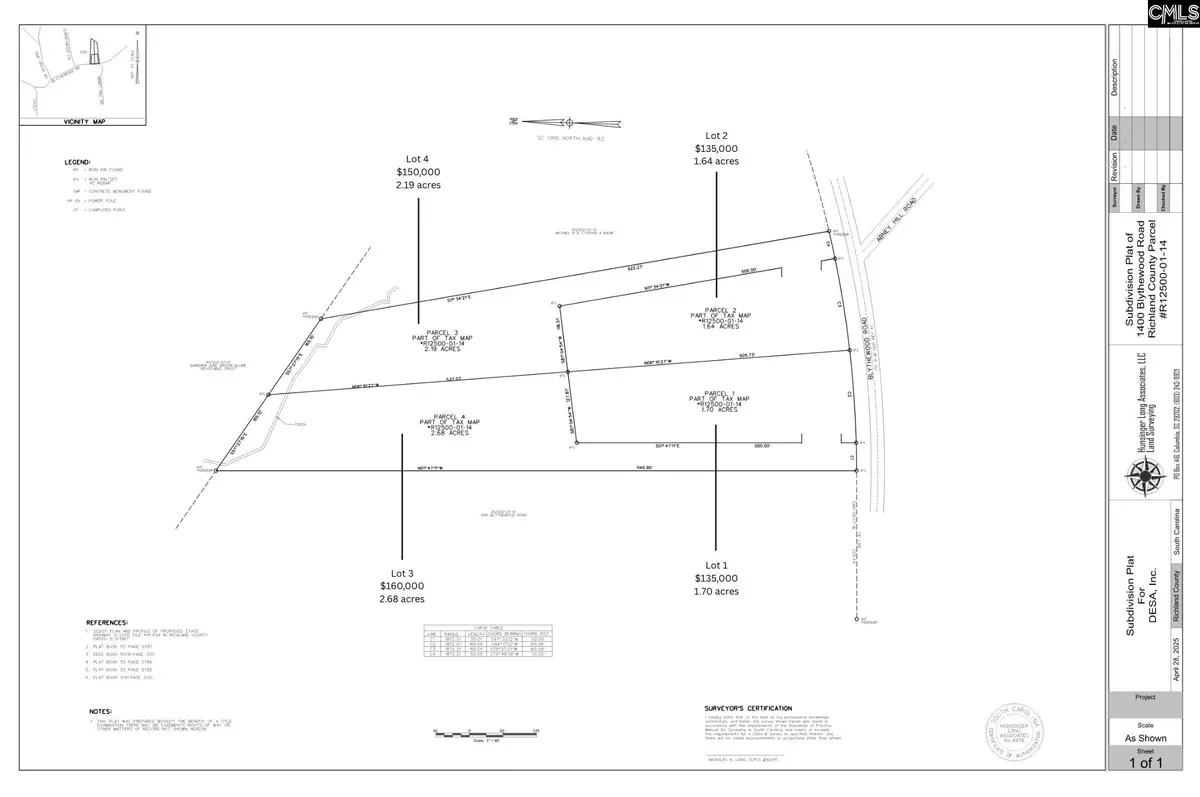 1400 Blythewood Road #Lot 1, Blythewood, SC 29016 - #1