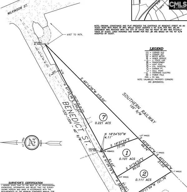 0 Benedict Street, Cayce, SC 29033