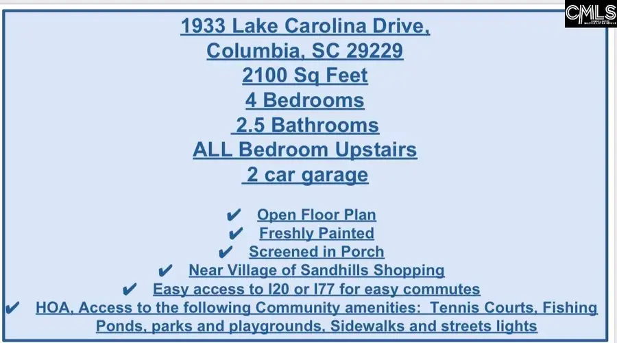 1933 Lake Carolina Drive, Columbia, SC 29229 - #2