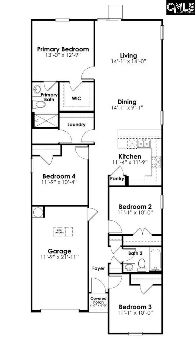 1092 Grand Oaks Drive, Columbia, SC 29203 - #3