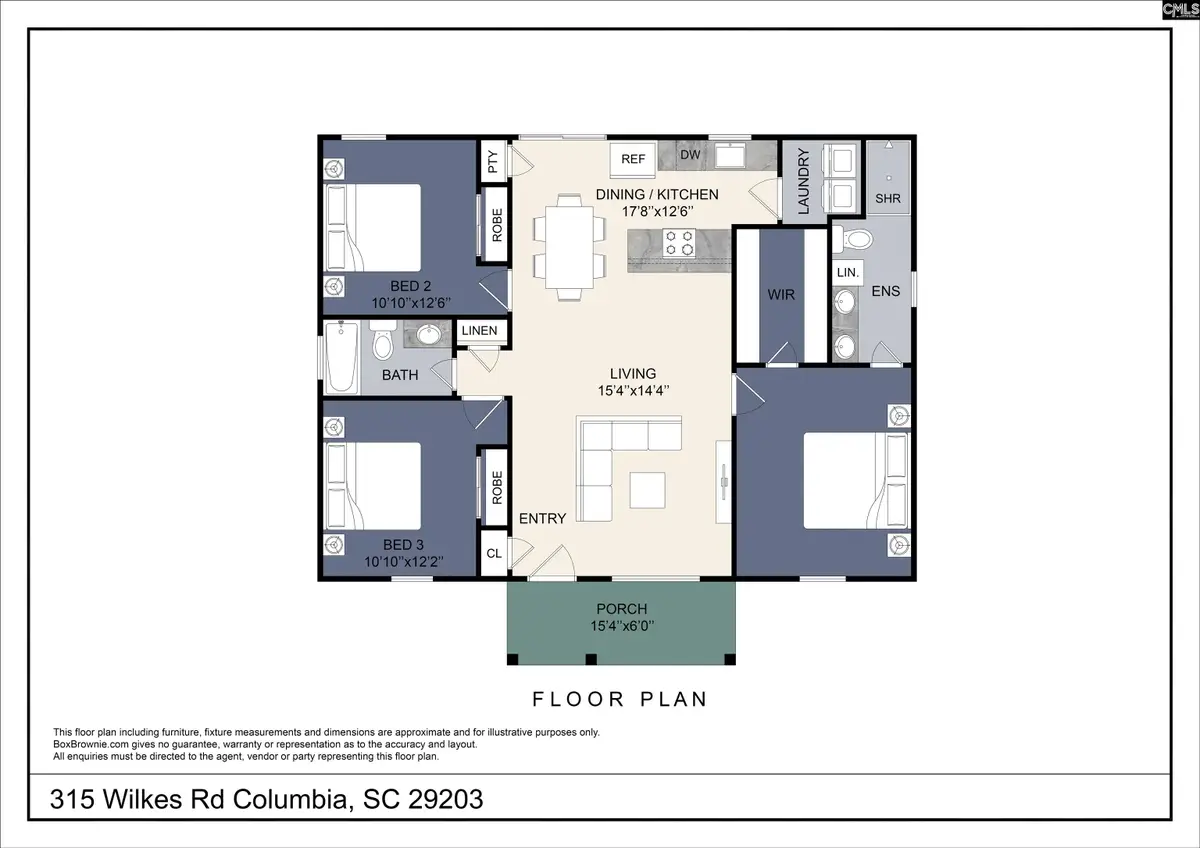 315 Wilkes Road, Columbia, SC 29203 - #1