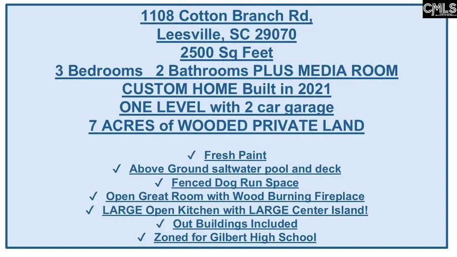 1108 Cotton Branch Road, Leesville, SC 29070 - #2