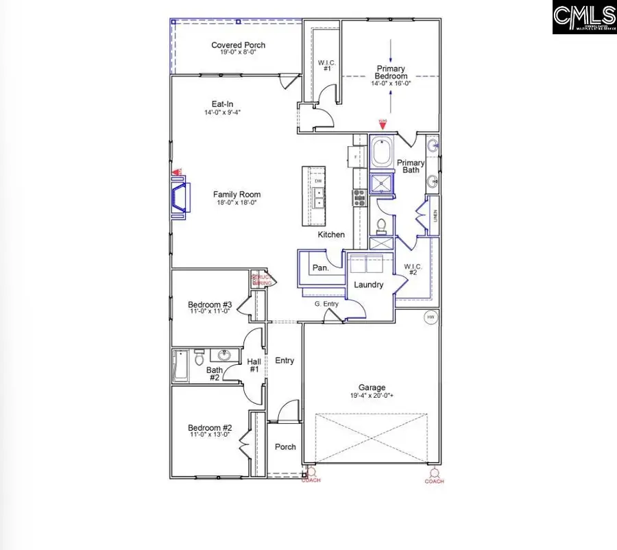 107 Pemberton Drive, Elgin, SC 29045 - #2