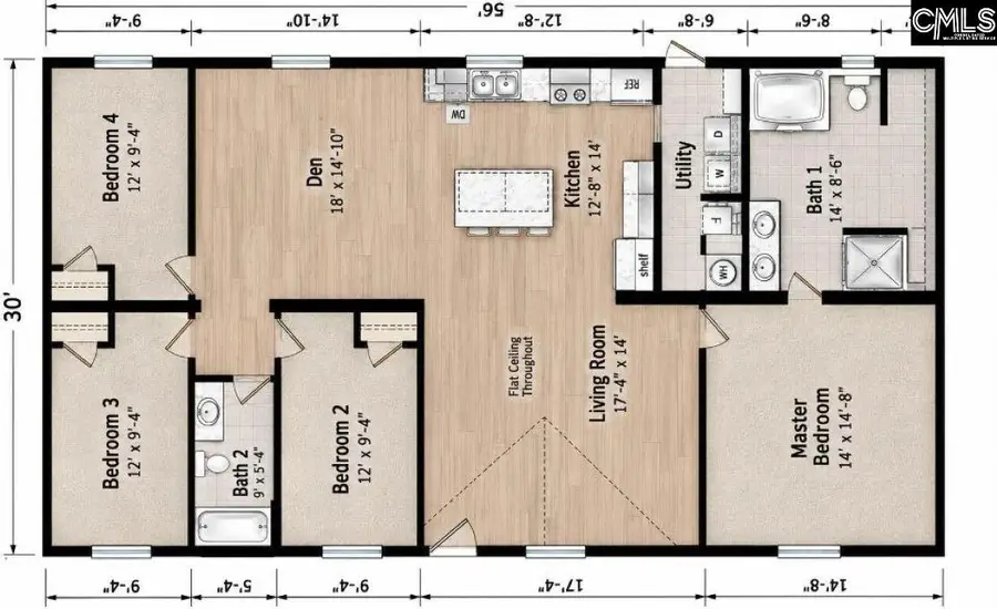 755 Cherry Blossom Road, Gaston, SC 29053 - #2