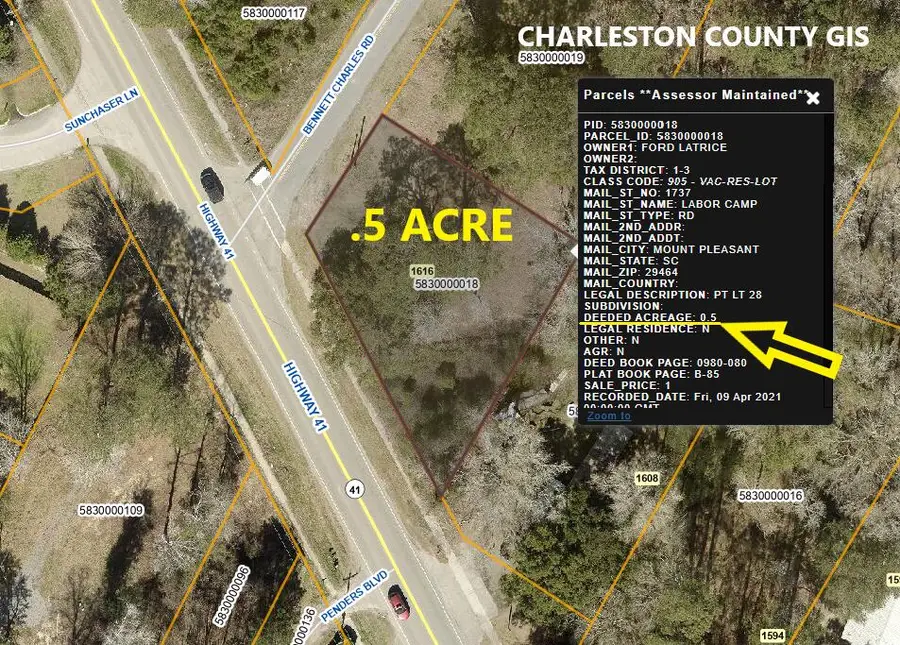 1616 Hwy 41, Mount Pleasant, SC 29466 - Image #2