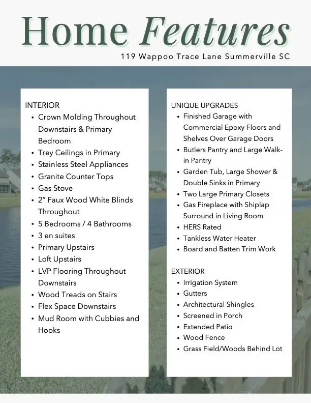 119 Wappoo Trace Lane, Summerville, SC 29486 - #3