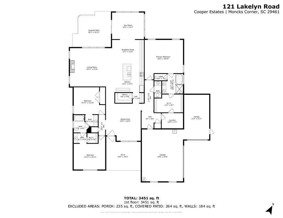 121 Lakelyn Road, Moncks Corner, SC 29461 - #2