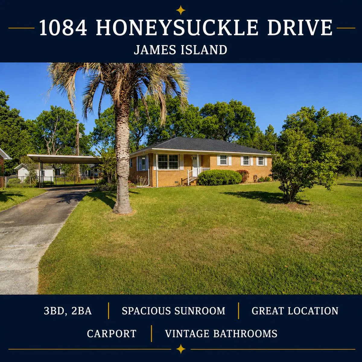 1084 Honeysuckle Lane, Charleston, SC 29412 - #1