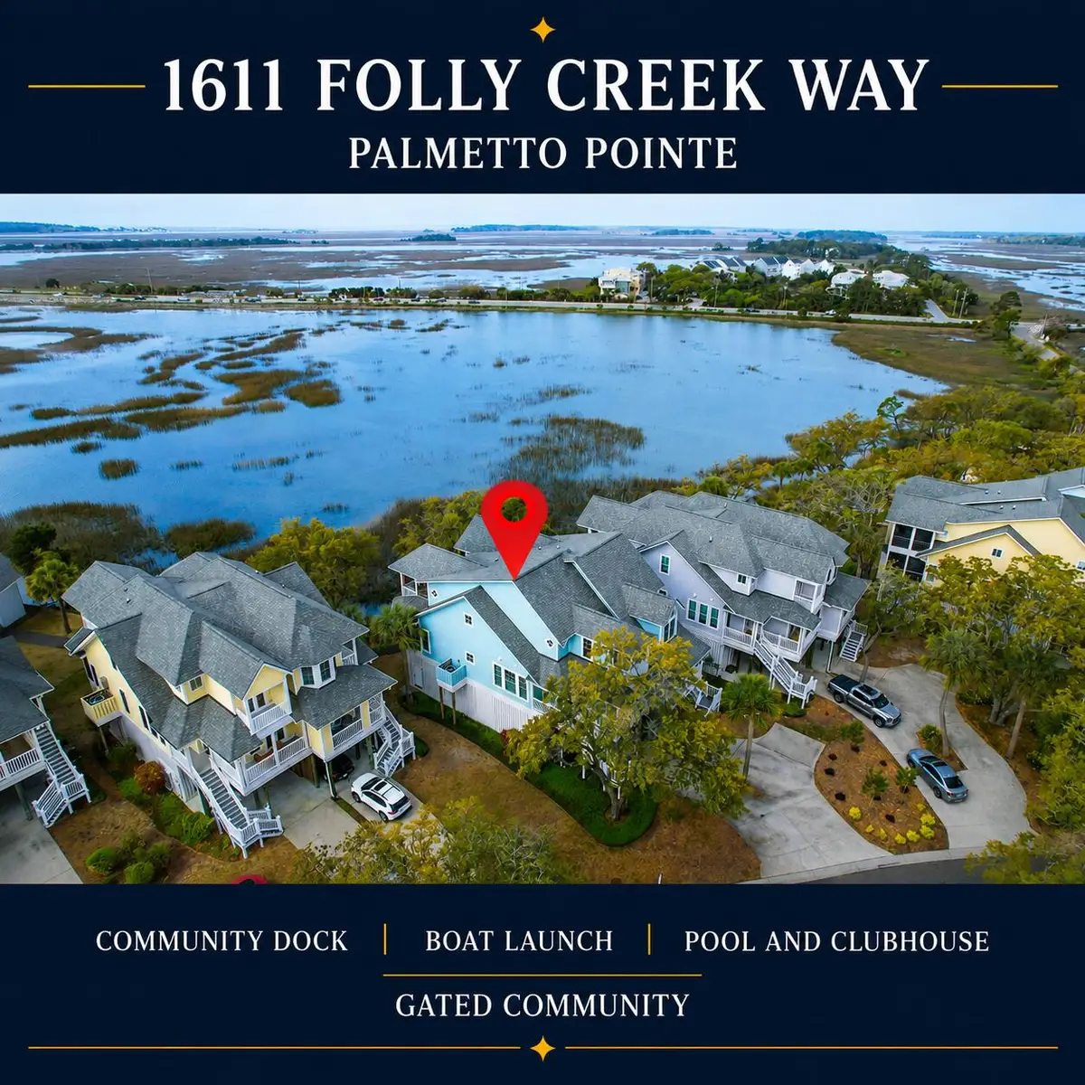 1611 Folly Creek Way #C-3, Charleston, SC 29412 - #1