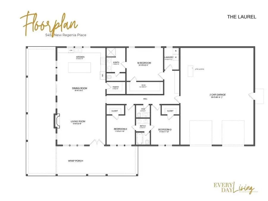 545 New Regenia Place, Holly Hill, SC 29059 - #2