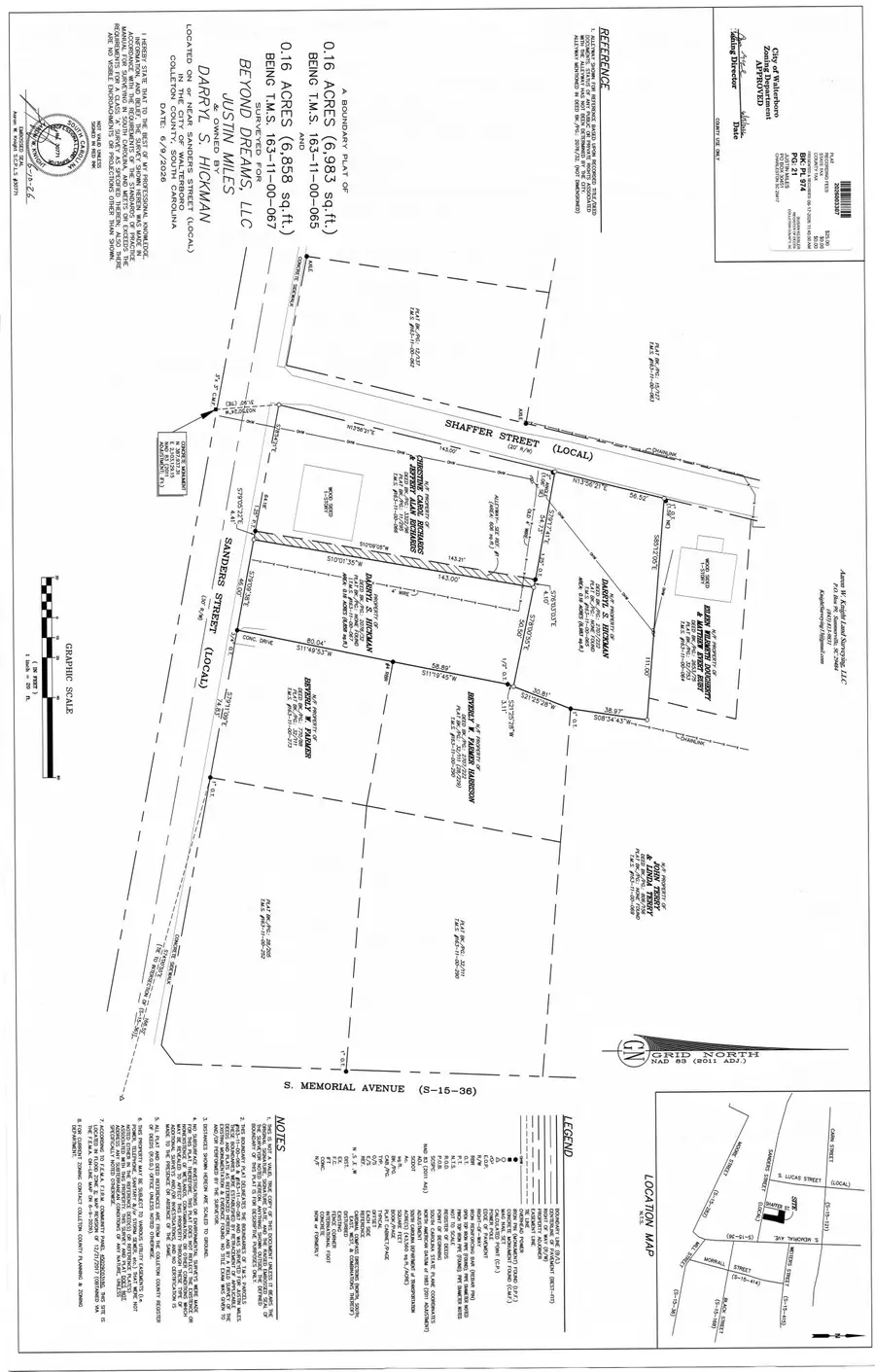 0 Sanders Street, Walterboro, SC 29488 - #2