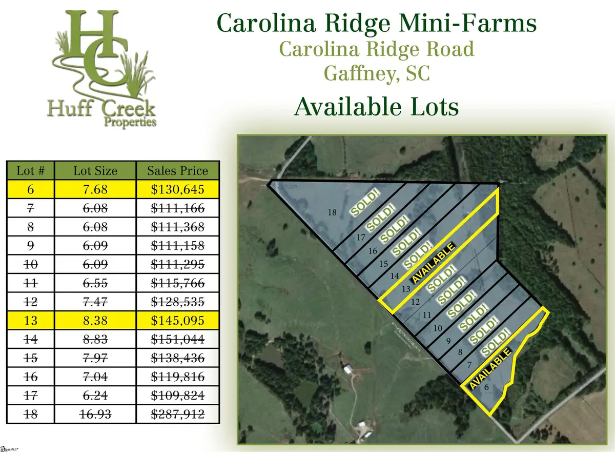 00 Carolina Ridge Road #Lot 6, Gaffney, SC 29341 - #1