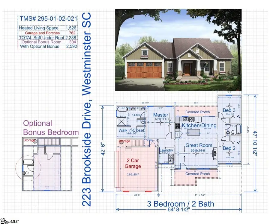223 Brookside Drive, Westminster, SC 29693 - #2