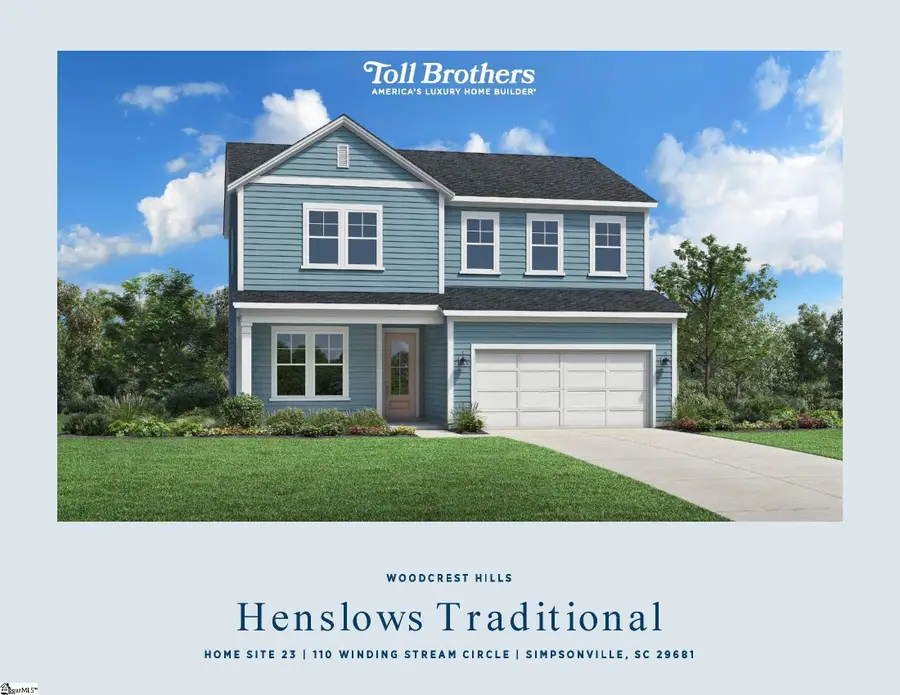 110 Winding Stream Circle #Lot 23 Henslows Traditional, Simpsonville, SC 29681 - #2