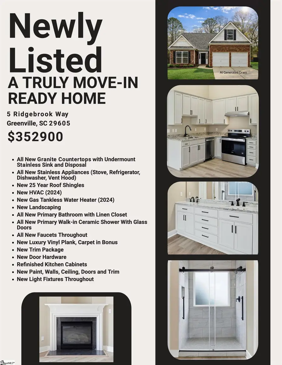 5 Ridgebrook Way, Greenville, SC 29605 - #3