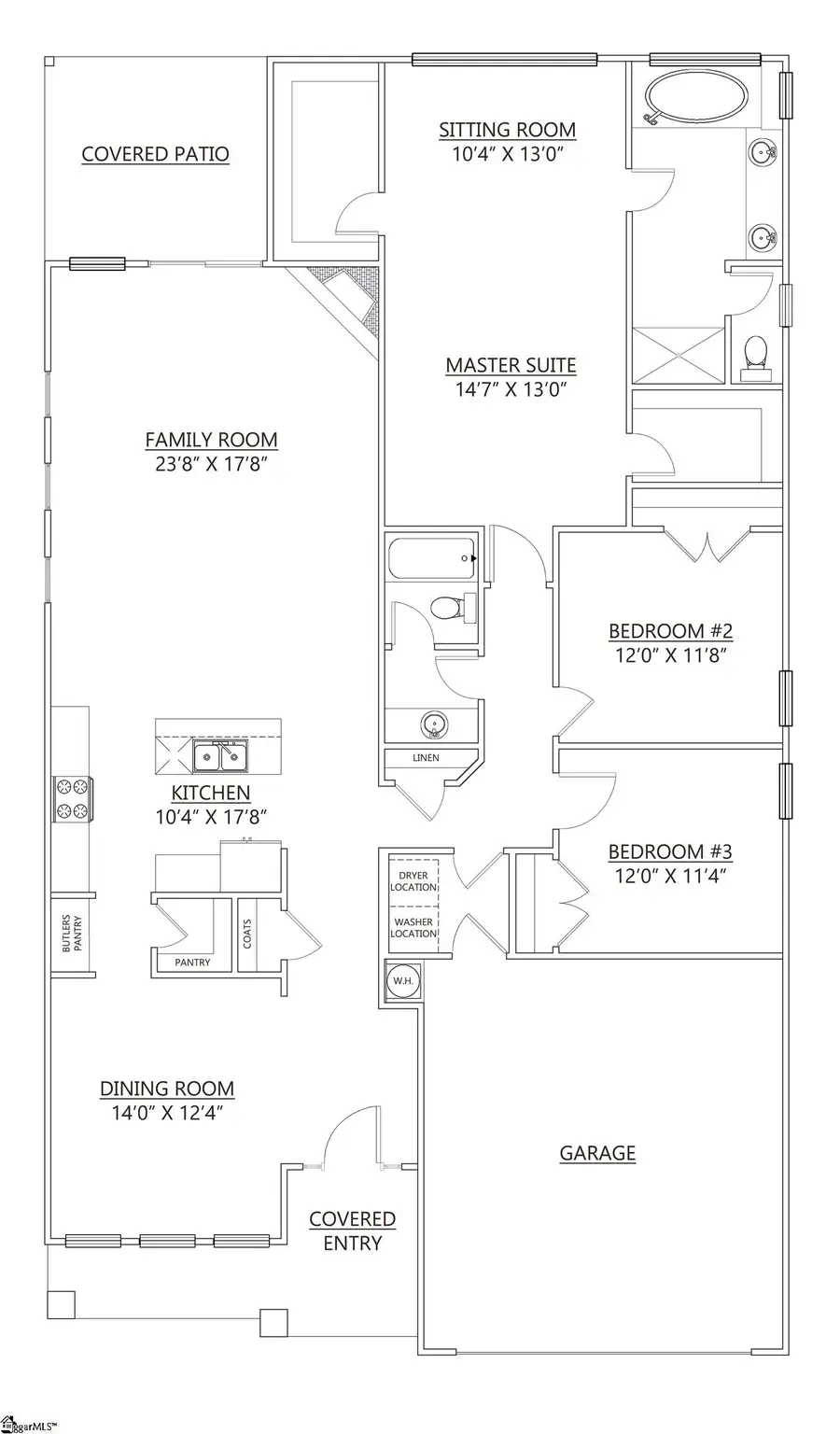 114 Watauga Road, Fountain Inn, SC 29644 - #2