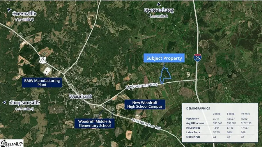 S J Workman Highway, Woodruff, SC 29388 - #3