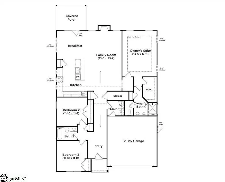 1000 Meadow Rue Court, Woodruff, SC 29388 - #2
