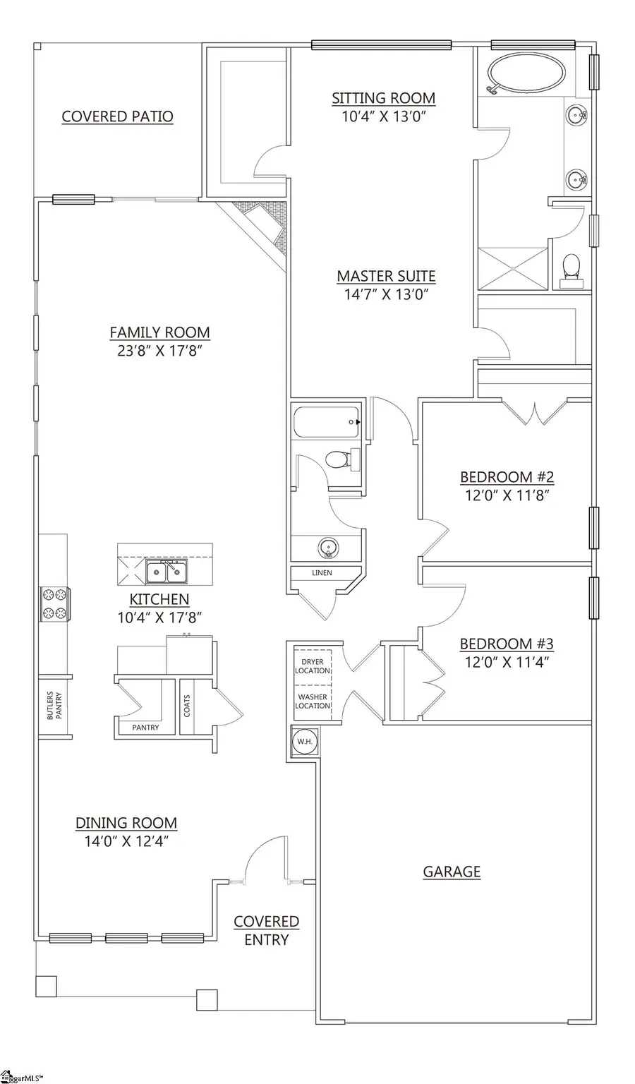 889 Sir Curran Court, Landrum, SC 29356 - #2
