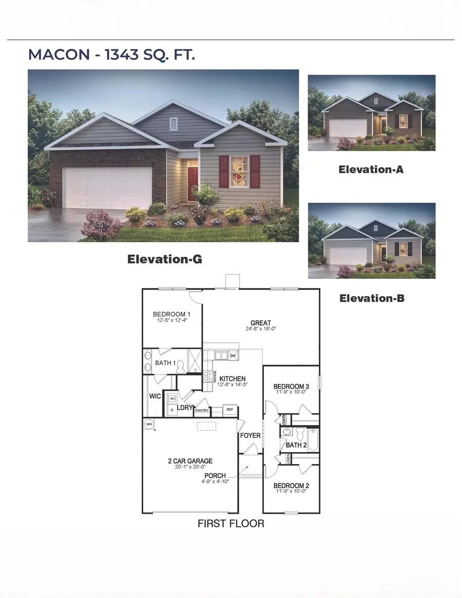 1020 Gagmon Drive, Wellford, SC 29385 - Image #2