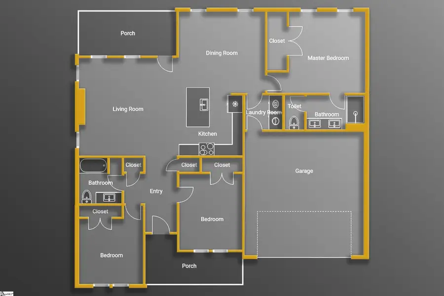 313 Tracy Court, Wellford, SC 29385 - #2